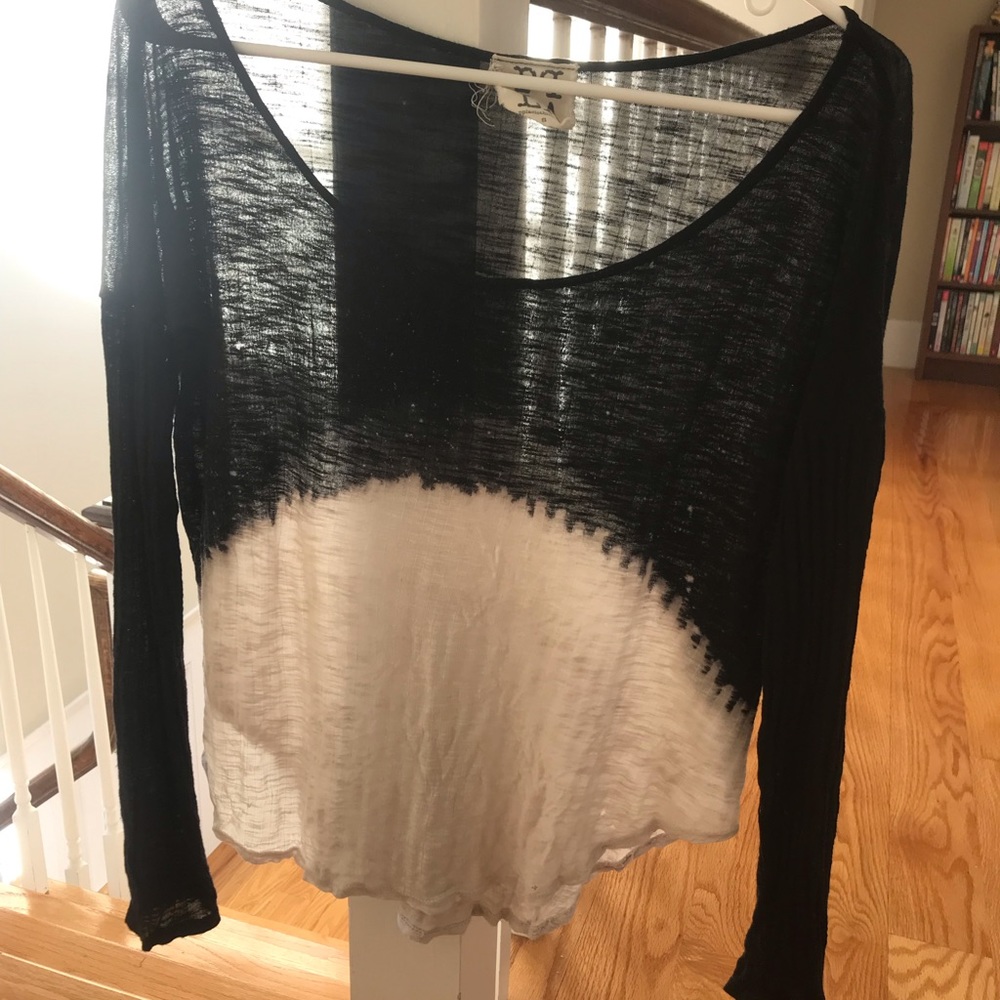 PPLA black acid dipped top